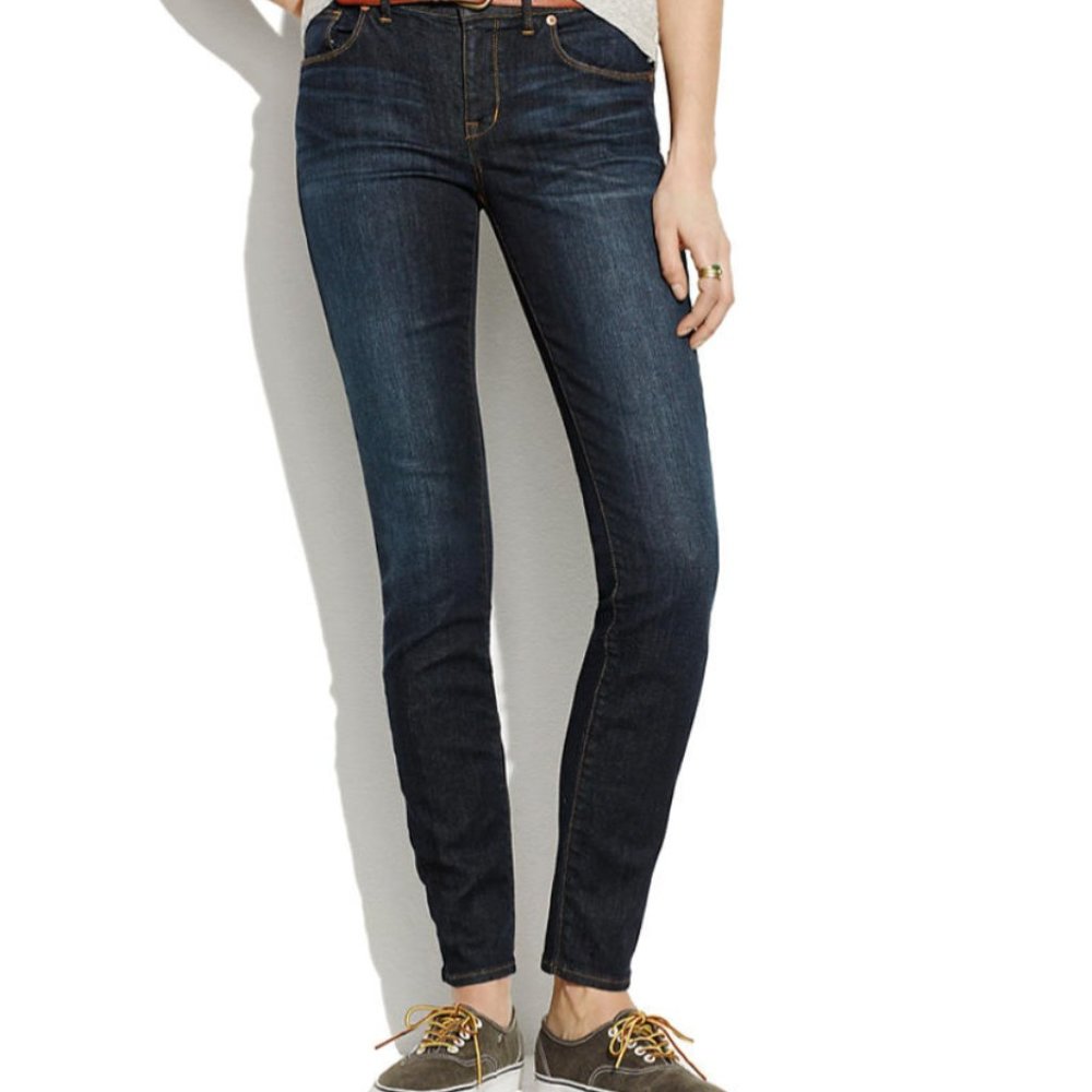 Madewell Skinny Skinny Jeans Waterfall Wash 29